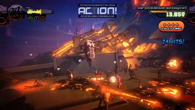 Прохождение YAIBA-Ninja Gaiden Z - Часть 1: Военная зона смотреть онлайн