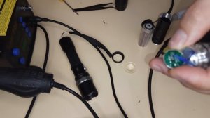 Как Убрать Мигающие режимы на китайском фонарике How to remove flashing modes on Chinese lantern