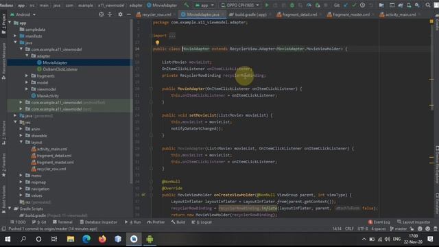 Aplikasi Simple Movie dengan Android Studio Java смотреть онлайн