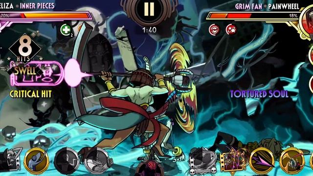 Inner Pieces + Overclocked strat vs light week boss node [Skullgirls Mobile. Rift battle] смотреть онлайн