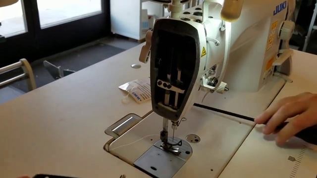 Juki ddl 8700 foot pressure setting | tailoring machine setting смотреть онлайн