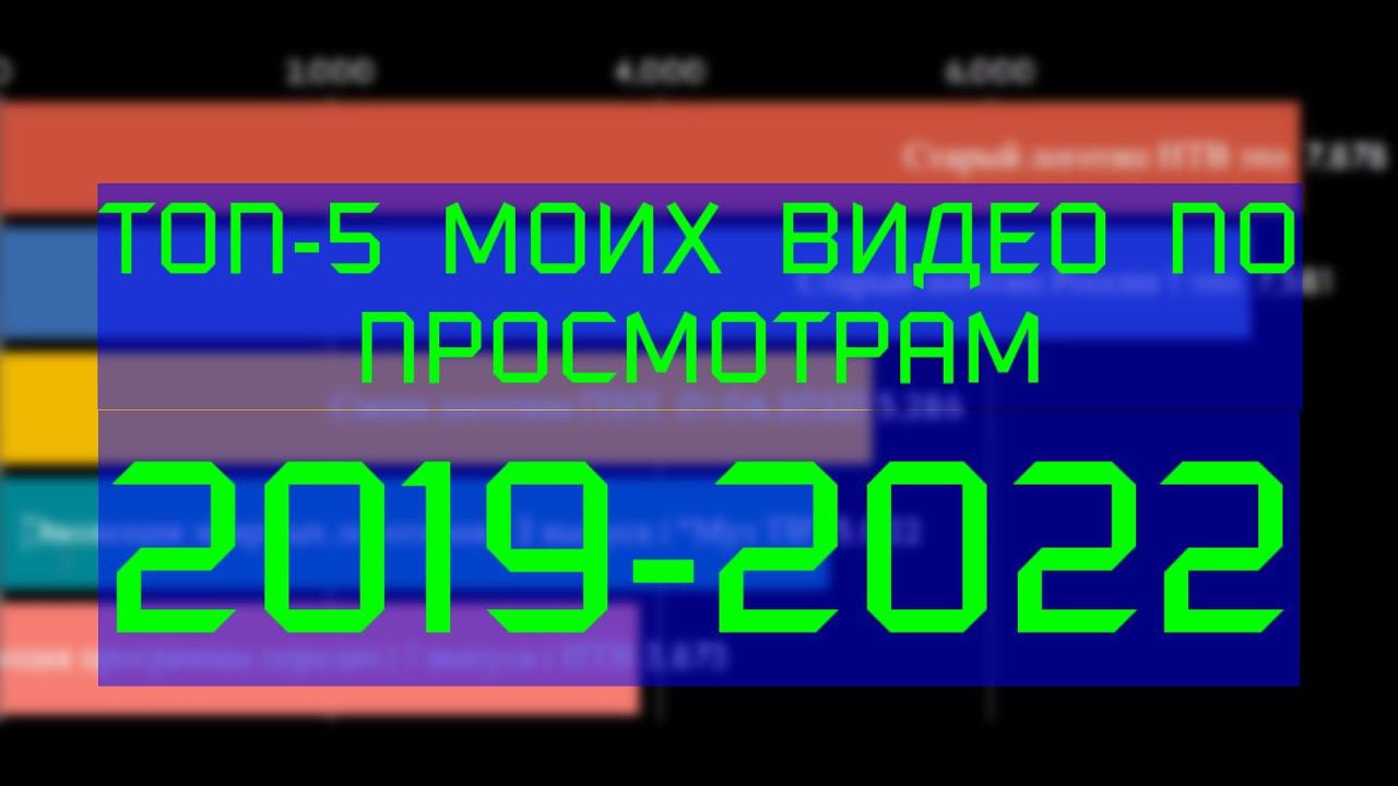 ТОП-5 моих видео по просмотрам (2019-2022) смотреть онлайн