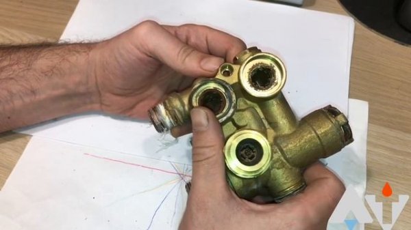 Меняем группу подачи на Baxi Eco 3