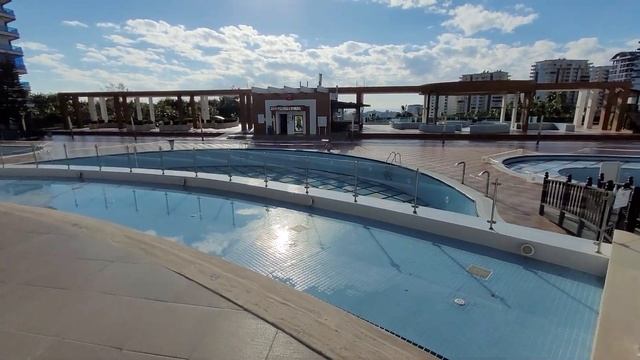 Супер инфраструктура 1+1 под ключ в Алании Махмутлар Азура Парк Аланья | Недвижимость в Турции. смотреть онлайн