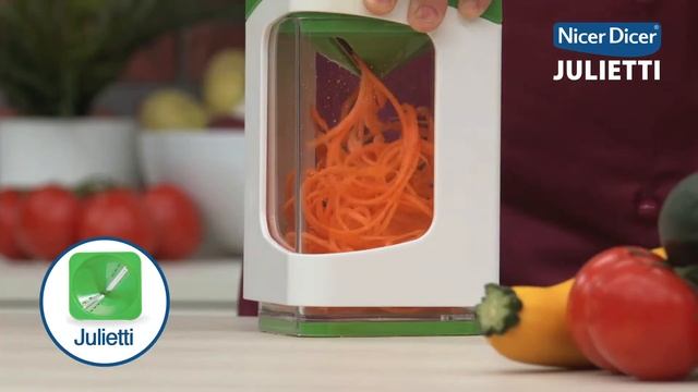 NICER DICER® JULIETTI, 4 en 1 pour couper les fruits et légumes en Julietti - Best of TV смотреть онлайн