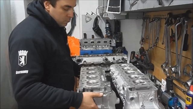 M5 BMW E60 M5 V10 ПРИТИРКА КЛАПАНОВ ДВИГАТЕЛЬ S85 BMW