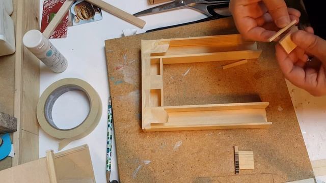 Miniature Dollhouse Twin Bed -Type A смотреть онлайн