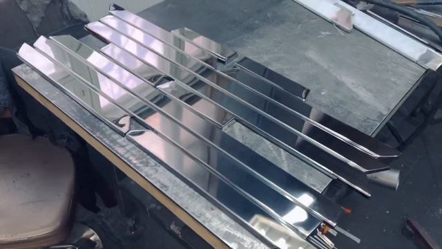 Молдинги ГАЗ 21 (третья серия) из нержавейки смотреть онлайн