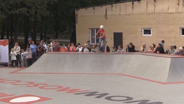 20150906 Дмитрий Краснов, kick scooter, МТС #WOWMOSCOW контест ВДНХ смотреть онлайн