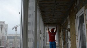 Утепление лоджии с панорамным остеклением