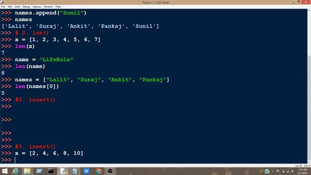 #13 Python Tutorial for Beginners | List Functions in Python смотреть онлайн