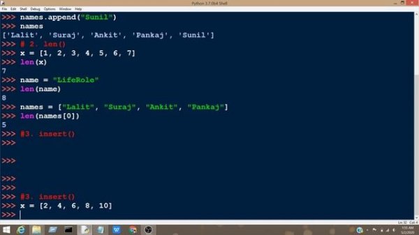 #13 Python Tutorial for Beginners | List Functions in Python