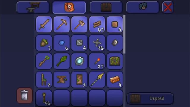 Terraria iOS/Android Ranged Playthrough - Easy Magic Mirror! - 1 смотреть онлайн