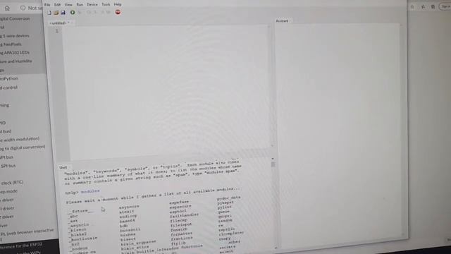 Using Micropython at ESP32CAM with Thonny - Part 1 смотреть онлайн