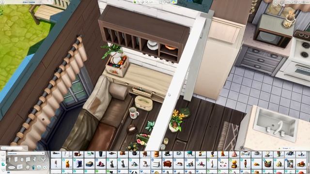 Семейный дом с садом Симс 4?Family house with garden The Sims 4 | Строительство | NO CC смотреть онлайн