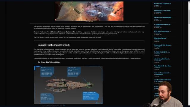 FIRE AND FORTUNE (Battlecruiser rework) - Freelancer DiscoveryGC Update Thread - 1 смотреть онлайн