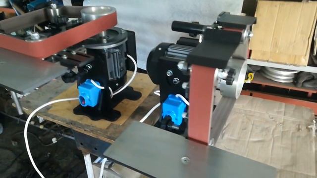 Ленточно-шлифовальный станок (Гриндер 1200-1500х50) смотреть онлайн