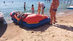 Иссык-куль. Бостери. Пляж.