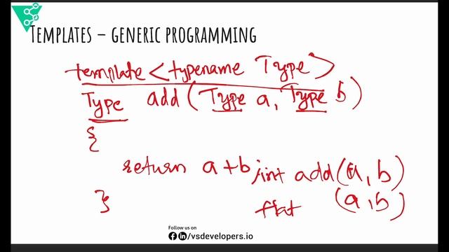 Templates | Generic Programming C++ |Episode 8 | OOAD | vsdevelopers смотреть онлайн
