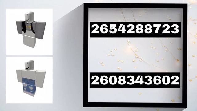 Roblox outfit codes смотреть онлайн