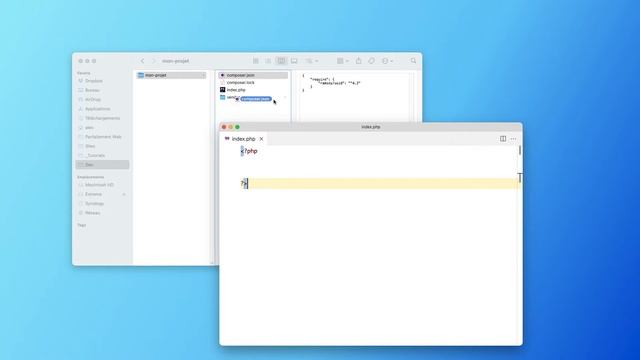 Utiliser Composer pour gérer les librairies PHP ! смотреть онлайн