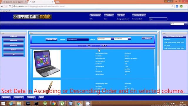 JSF Tutorials for Beginners - Overview of sort,filter and different layout using Datatable Part 1/ смотреть онлайн