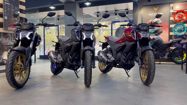 Yamaha FZ-S Fi V4.0 All Colors🔥Color Comparison | On-Road Price & All New Features смотреть онлайн