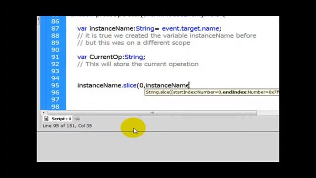 ActionScript Calculator Lesson 9 The Slice Method смотреть онлайн