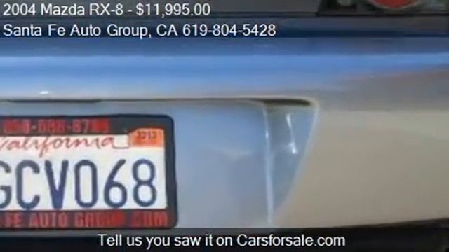 2004 Mazda RX-8 Manual - for sale in San Diego, CA 92126 смотреть онлайн