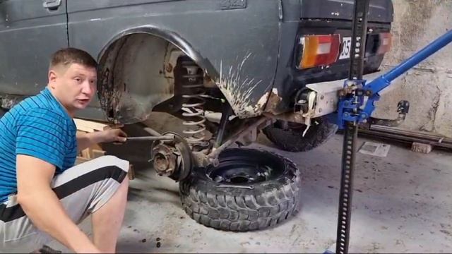 Замена полуоси ВАП #нива #offroad #офроуд #волгаавтопром смотреть онлайн