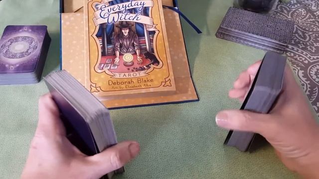 The Everyday Witch Tarot- let's talk about the card stock смотреть онлайн