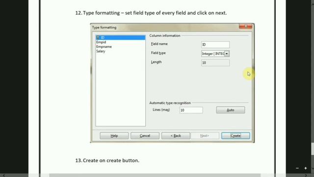 RDBMS BCA 1 UNIT 4 Importing & Exporting Data in open office смотреть онлайн