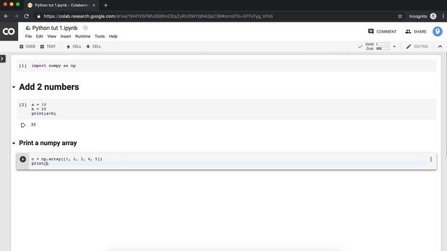 Tensorflow 2.0 | Introduction to Google Colab смотреть онлайн
