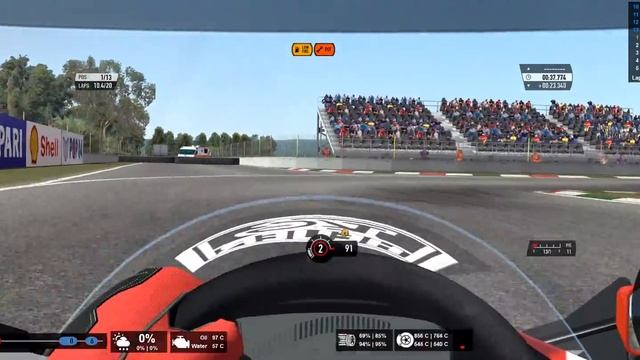 rFactor 2 - First win with AI @ 100%!!! F1 1988 - Mexico смотреть онлайн