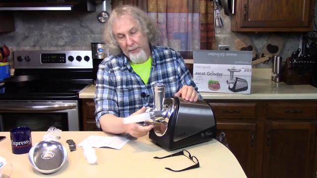Unboxing The Homgeek Electric Meat Grinder, Sausage Maker! смотреть онлайн