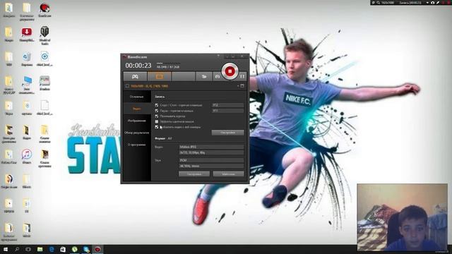 Как снимать видео с ВЕБ КАМЕРЫ в || Бандикаме смотреть онлайн