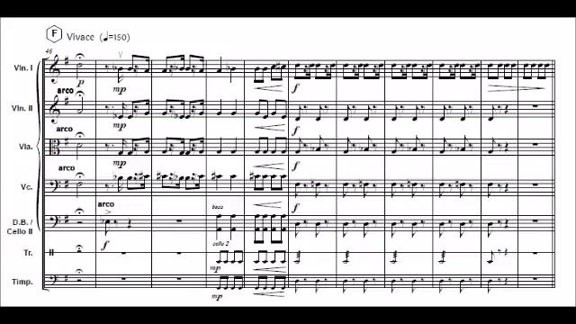 Dance of the Hours from La Gioconda A. Ponchielli for easy string orchestra смотреть онлайн