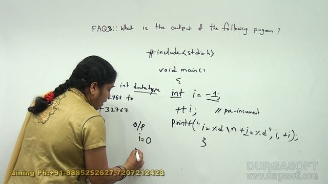 RealTime Faq`s On C Language |Q3.What is the output of the following program|by Santoshi смотреть онлайн