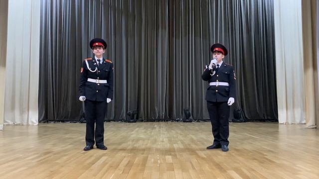 ГБОУ Школа 2073 Кадеты 7-К ,«А река течёт»(Автор текста – Михаил Андреев,музыки– Игорь Матвиенко смотреть онлайн