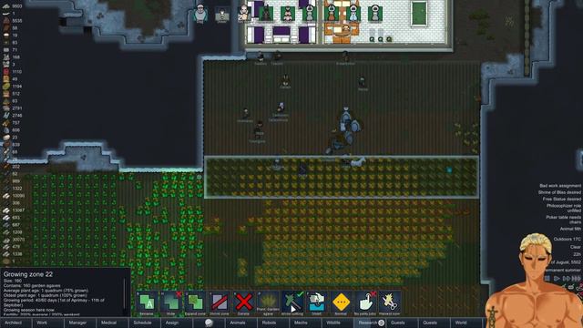 Conquering The Blight! ~~ Let's Play RimWorld! Free Dag! 027 смотреть онлайн