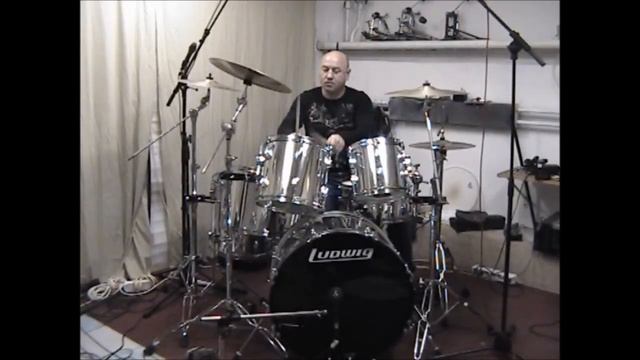Ludwig Rocker drum set смотреть онлайн