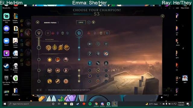 "As darkness falls, the moon rises." - League of Legends Stream смотреть онлайн