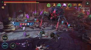 Любая паучиха голым ПАРАГОНОМ ! 90, 110 Черная вдова | Роковая башня | Raid: Shadow Legends