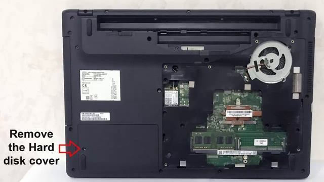 How to replace Heat sink and Fan Fujitsu LifeBook A555 Laptop смотреть онлайн