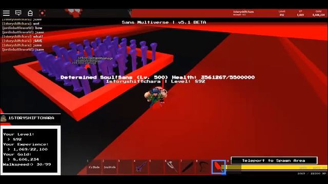 roblox sans multiverse | secret boss locations смотреть онлайн