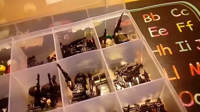 Все мои мини фигурки лего и оружие смотреть онлайн