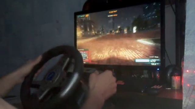 Need for Speed Most Wanted 2012 руль (steering wheel) Sven Driver смотреть онлайн
