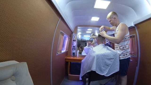 Барбер шоп на колесах. новая стрижка. смотреть онлайн