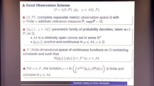 Near-Optimal Hypothesis Testing via Convex Optimization смотреть онлайн