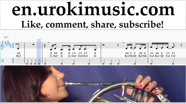 French Horn lessons Camila Cabello - All These Years Sheet Music Tutorial um-ih352 смотреть онлайн